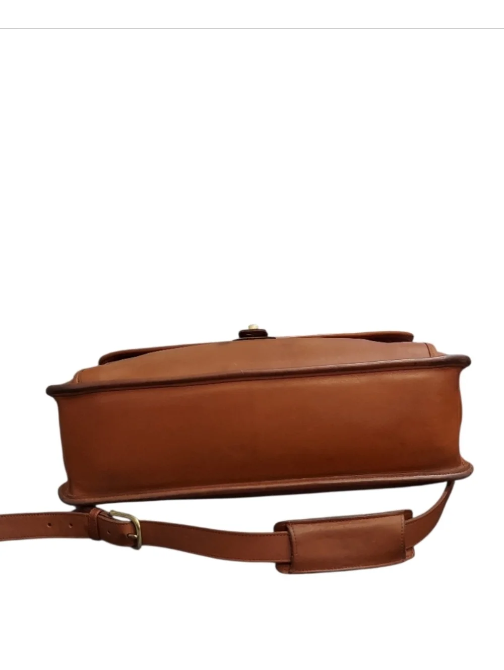 Coach Beekman Vintage Brown Leather Laptop Briefcase with Brass Hardware No 5266 - Picture 4 of 6
